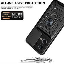 PC + TPU чохол Camshield armor для Oppo A53 / синій, фото 4