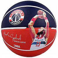 М'яч баскетбольний Spalding NBA Player Marcin Gortat Size 7