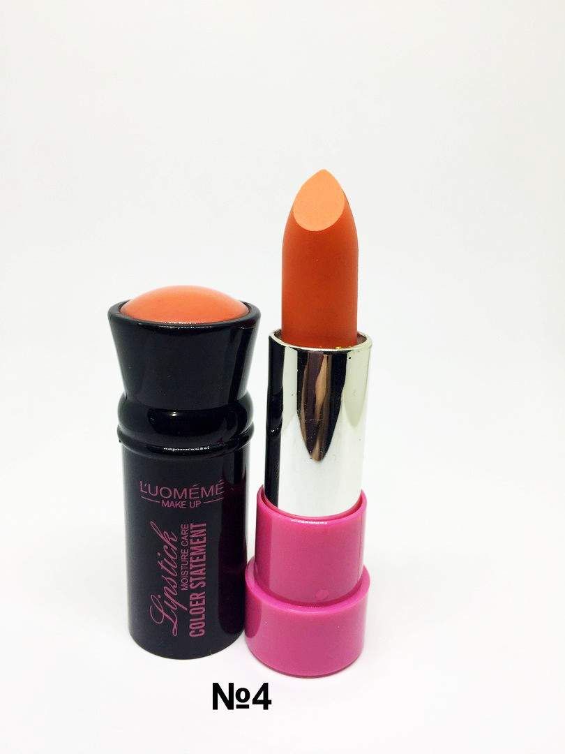Матова помада LUOMEME lipstick moisture care golden statement код.8026 4