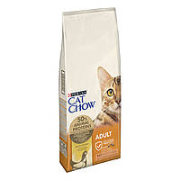 Cat Chow Adult корм для котів з куркою 15 кг