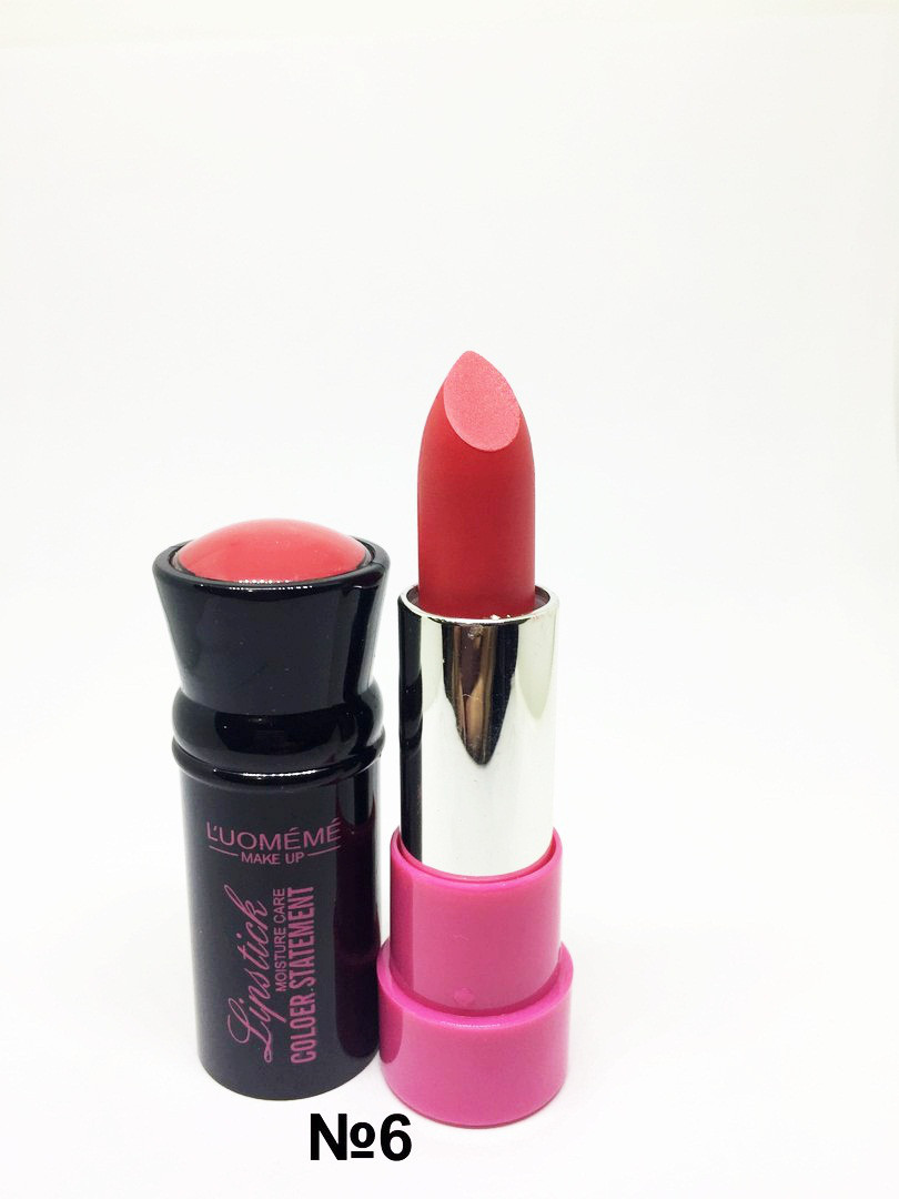 Матова помада LUOMEME lipstick moisture care golden statement     код.8026 6