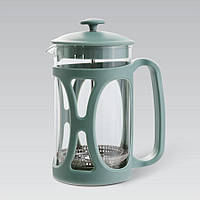 Френч-пресс (Заварник) для чая и кофе Maestro (Маестро) 1 л (MR-1663-1000) Зелёный