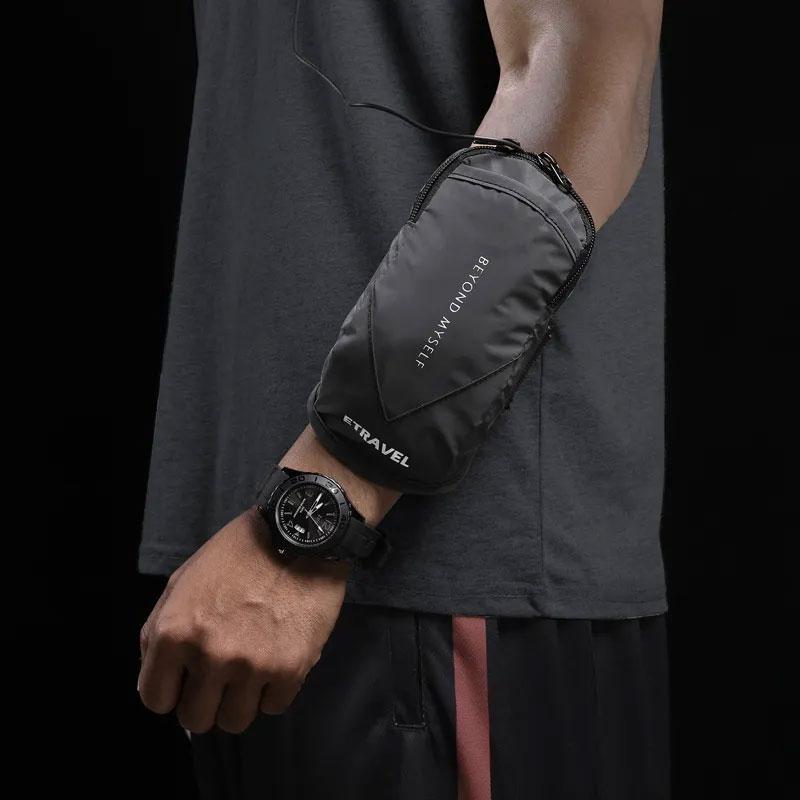 Чоловіча сумка для бігу для телефона SPRINTER на руку спортивна з водовідштовхувальної тканини