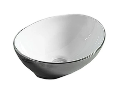 Умивальник (раковина) MEXEN ELZA SILVER WHITE накладний *