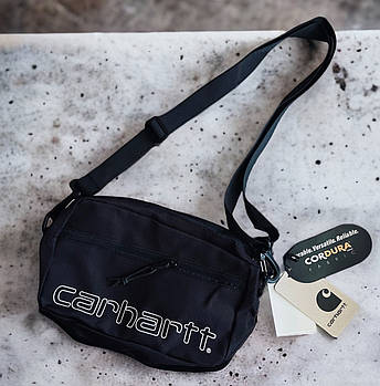 Carhartt сумка чоловіча брендова барсетка через плече. Сумка месенджер Кархарт WIR. Живе фото