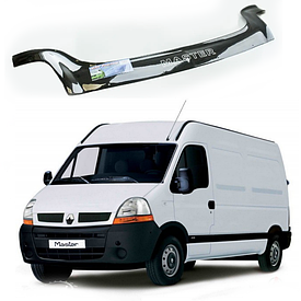 Дефлектор капота мухобойка на Renault Master II 2003-2010 AV-Tuning