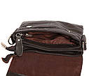 Чоловіча шкіряна сумка 300146 коричнева, фото 6