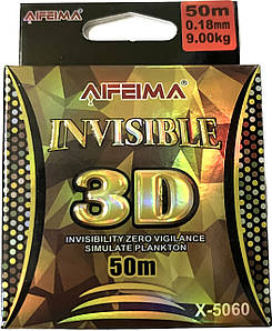 Волосінь Feima Invisible 3D 50 м 0.18