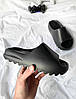 Чоловічі шльопанці Adidas Yeezy Slide Black Адідас Ізі чорні тапки тапочки сланці, фото 2