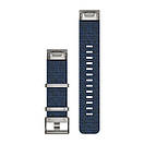 Ремінець Garmin QuickFit 22 Watch Bands Jacquard-weave Nylon Strap – Indigo, фото 2