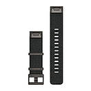 Ремінець Garmin QuickFit 22 Watch Bands Jacquard-weave Nylon Strap – Heathered Black, фото 2