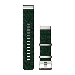 Ремінець Garmin QuickFit 22 Watch Bands Jacquard-weave Nylon Strap – Pine Green