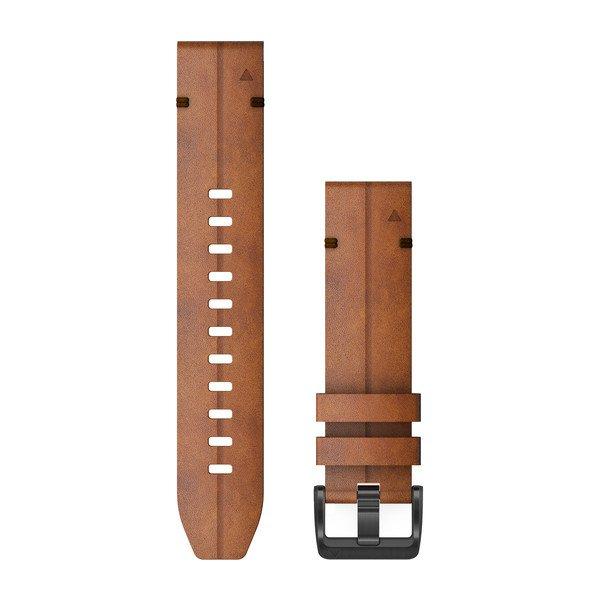 Ремінець Garmin QuickFit 22 Watch Bands Chestnut Leather