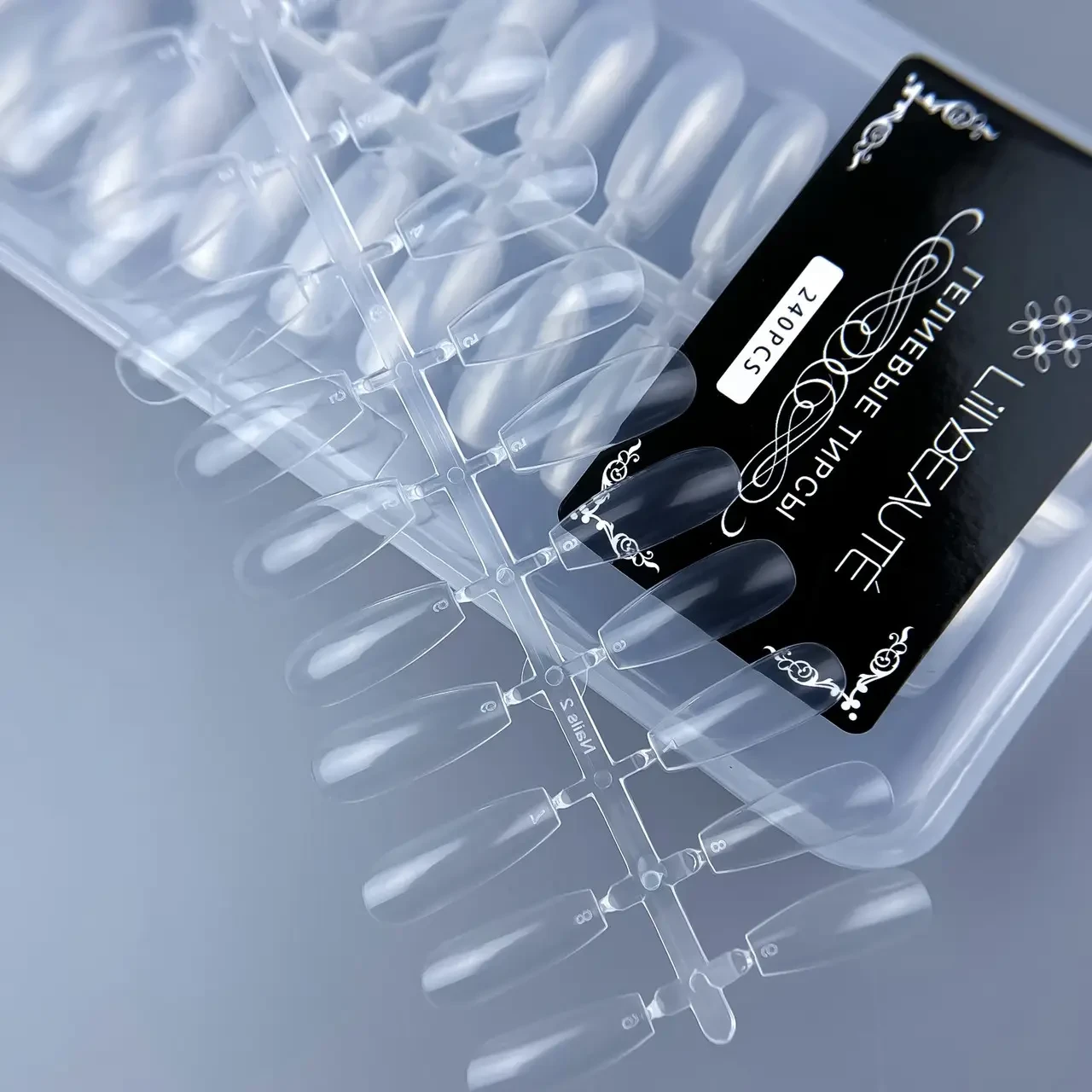 Гелеві тіпси для нарощення нігтів, LILLY BEAUTE