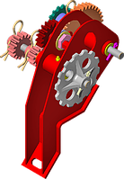 Механізм передач КРН 46.400-01 приводу туковисів. апаратів