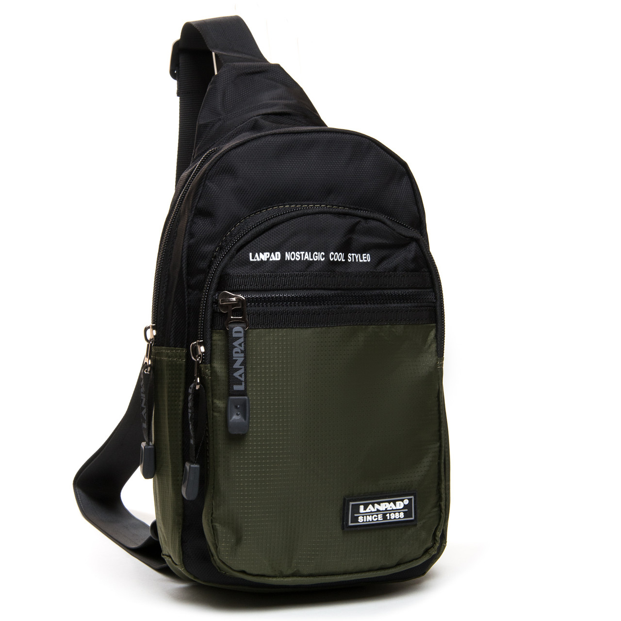 Чоловіча сумка на плече нейлон Lanpad (гуртом/роздріб), фото 1