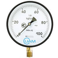 Технический манометр МП4-У2 UAM от 0 до 160 МПа РШ; ОШ.