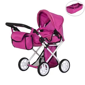 Коляска для ляльки Carrello Unico Hot Pink, фото 1