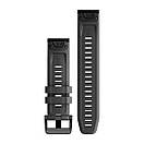 Ремінець Garmin QuickFit 22 Watch Bands Graphite Silicone, фото 2