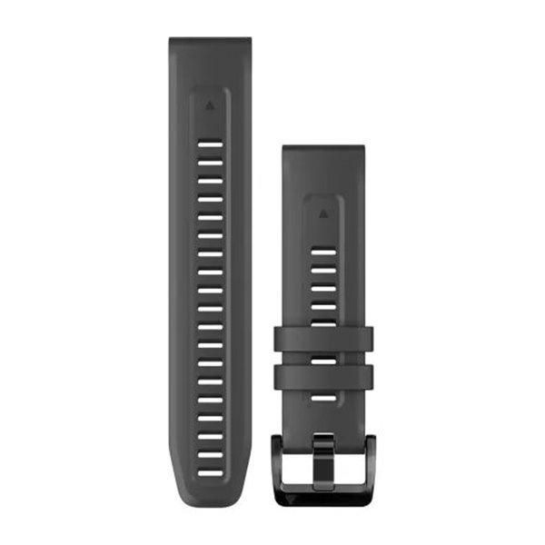 Ремінець Garmin QuickFit 22 Watch Bands Graphite Silicone