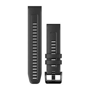 Ремінець Garmin QuickFit 22 Watch Bands Black Silicone