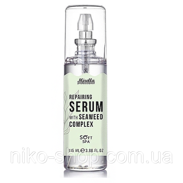 Сироватка з комплексом морських водоростей для відновлення волосся - Mirella Professional Soft SPA Repairing mi152