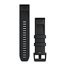 Ремінець Garmin QuickFit 22 Watch Bands Black with Black Stainless Steel Hardware, фото 2