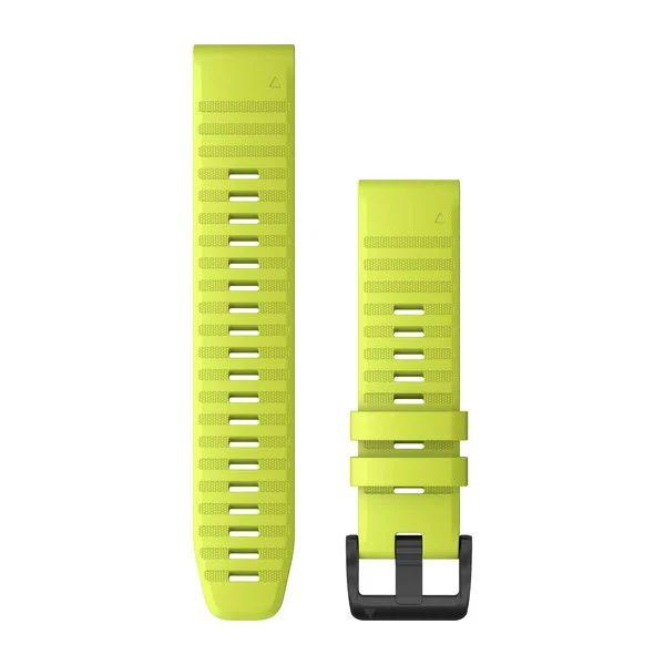 Ремінець Garmin QuickFit 22 Watch Bands Amp Yellow Silicone