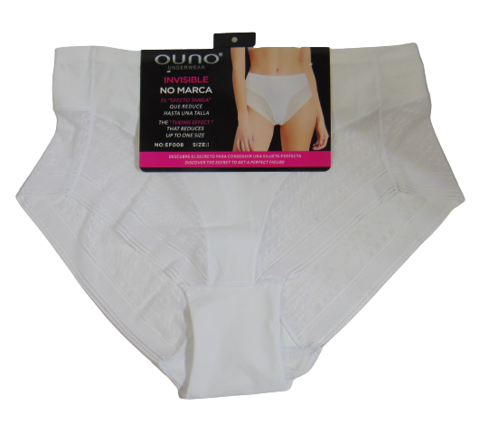 Стягувальні труси Ouno EF008 L білі, фото 1