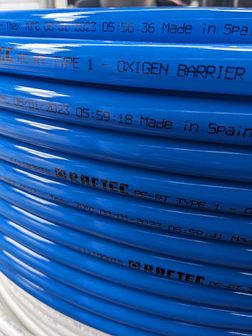 Труба для Теплої Підлоги PE-RT RAFTEC Blue 16×2.0 600м/пог, фото 2