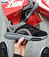 Чоловічі кросівки Nike Air Zoom Gray/Black