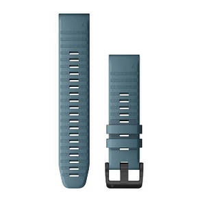 Ремінець Garmin QuickFit 22 Watch Bands Lakeside Blue Silicone