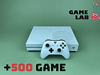 Xbox One S 500ГБ + 500 Ігор + Game Pass Ultimate (10 місяців)