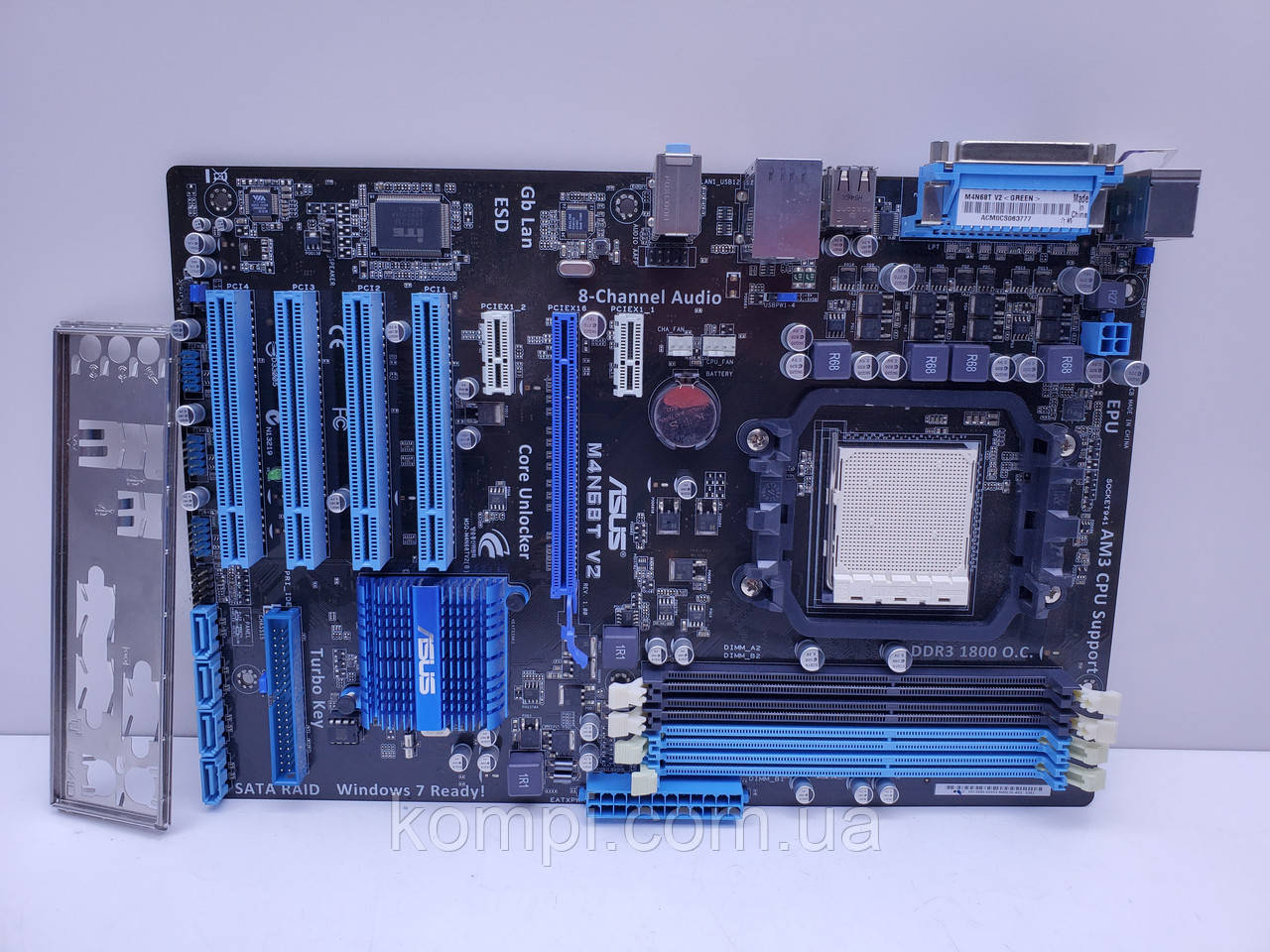 Материнська плата ASUS M4N68T AM3 DDR3