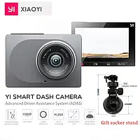 Автомобільний відеореєстратор Xiaomi YI Smart Dash Full HD 1080P 60 fps WiFi ADAS кут 165°