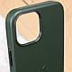 Шкіряний чохол Leather Case (AAA) with MagSafe для Apple iPhone 14 Plus (6.7"), фото 7