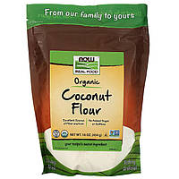 Кокосовая мука органик Now Foods (Coconut Flour) 454 г