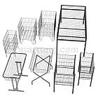 Кошик " REN-595" 595х410х(900/500)мм, білий. Презентаційний стіл. Промо кошик для розпродажів та акцій, фото 6