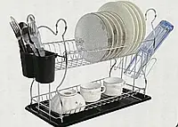Сушарка для посуду Dish Rack Bohmann WL 2606 C Silver — Vida-Shop