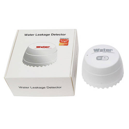 Купить Беспроводной датчик протечки воды Wofeier WR01 (Tuya WiFi) Белый ...