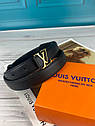 Жіночий шкіряний ремінь Louis Vuitton Луї Вітон, фото 8