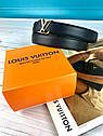 Жіночий шкіряний ремінь Louis Vuitton Луї Вітон, фото 4