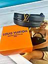 Жіночий шкіряний ремінь Louis Vuitton Луї Вітон, фото 6