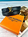 Жіночий шкіряний ремінь Louis Vuitton Луї Вітон, фото 2