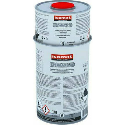 Эпомакс-Л20 / Epomax-L20 - двухкомп. епоксидний склад для склеювання тріщин шириною 0,1-1,0 мм (к-т 1 кг), фото 1