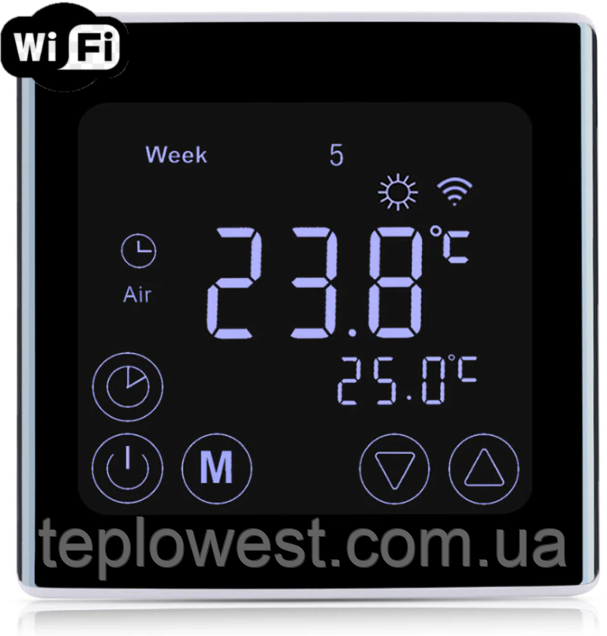 WI-FI терморегулятор з датчиком температури підлоги C17gh3 Wi-Fi