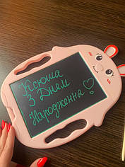 Планшет графічний, LCD, Мишка, рожевий 