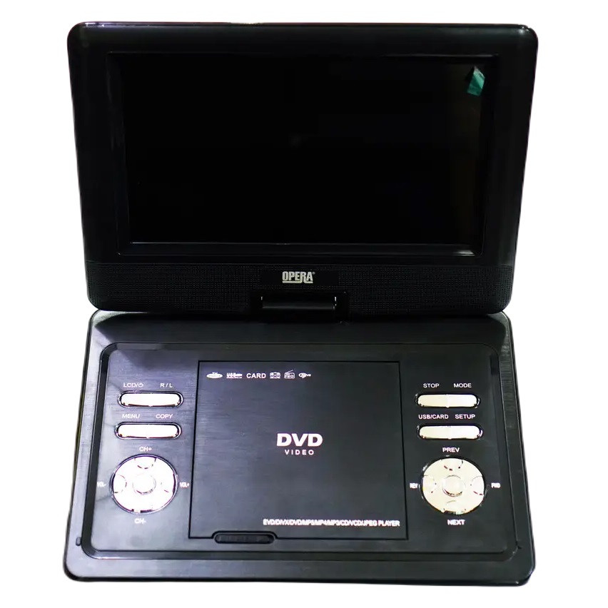 Портативний DVD-програвач Opera 1129 10.5" TV-тюнер USB SD Black (3_02674)