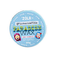 ZOLA Viktorina Vika "PARADISE WAX" with Vitamin E and Argan Oil Віск для фіксації брів 30 г