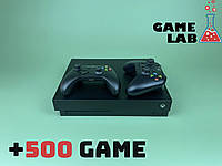Xbox One X 1 ТБ + 500 Ігор + Game Pass Ultimate (10 місяців) Два джойстики